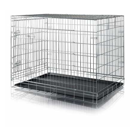 Cage pliable d'hospitalisation domicile et transport chien et chat