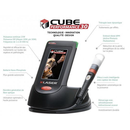 KLaser® vétérinaire Cube performance 30