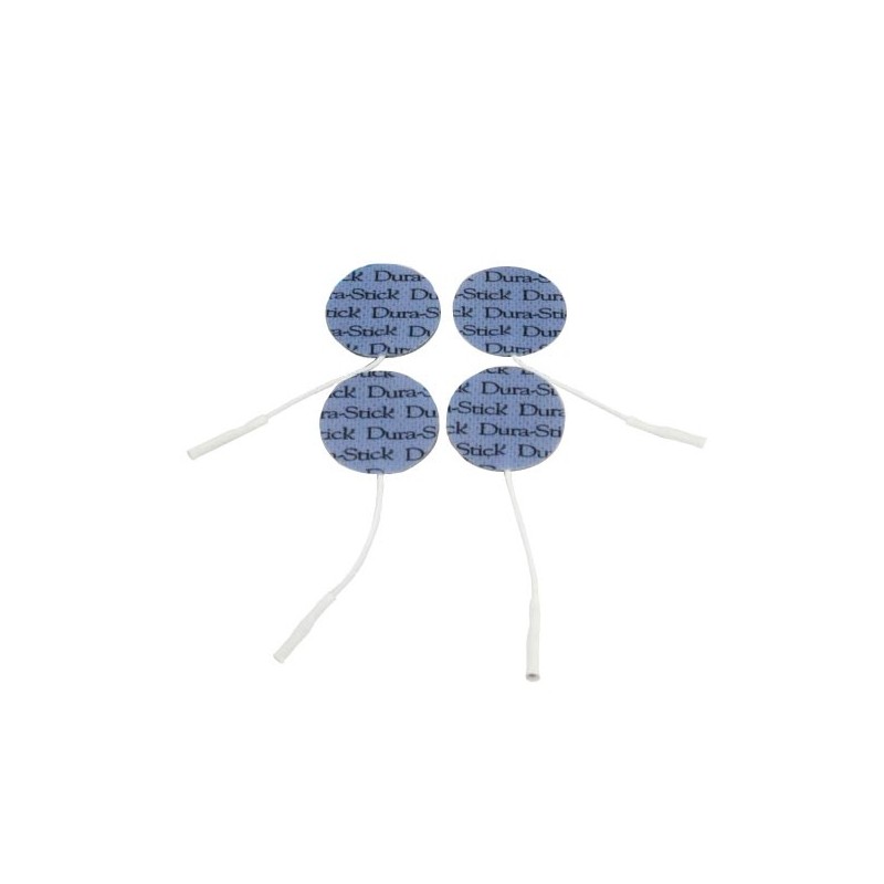 Pack de 4 électrodes auto-adhésives rondes mikan vétérinaire