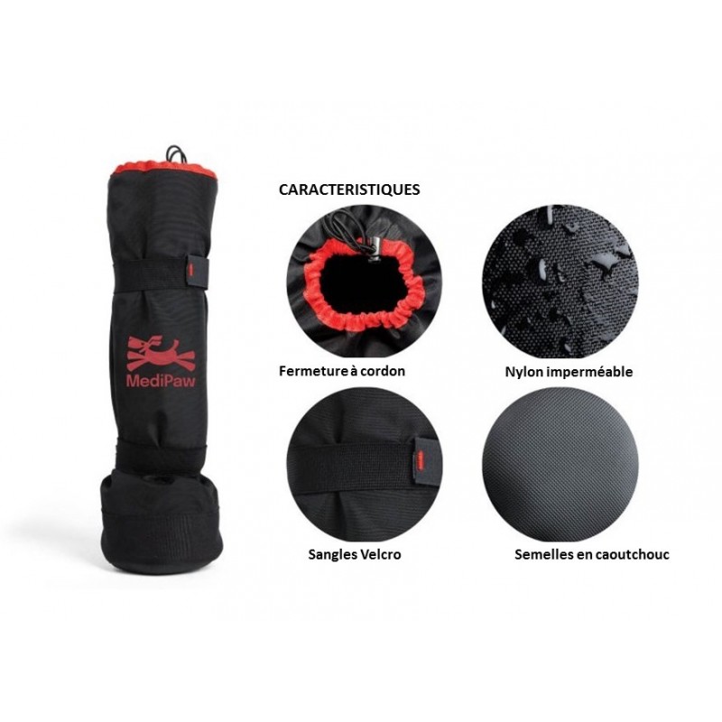 Bottines protection souple chiens et chats Medipaw