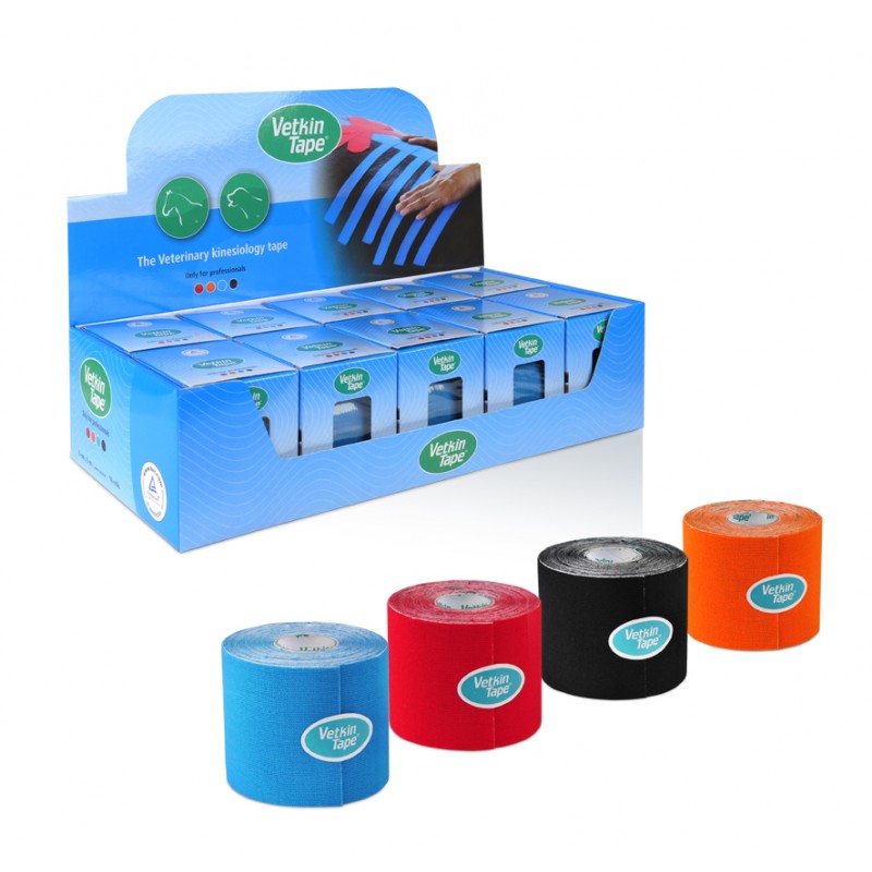 Bande kinesio taping VETKIN Tape pour animaux Bande kinesio taping VETKIN Tape pour animaux
