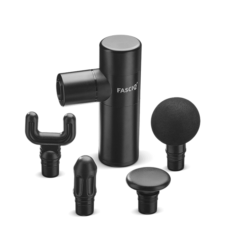 Mini pistolet de massage vétérinaire FASCIQ® - rééducation - décontraction musculaire - récupération.