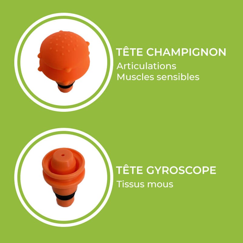 Têtes de massage pour animaux Fasciq®