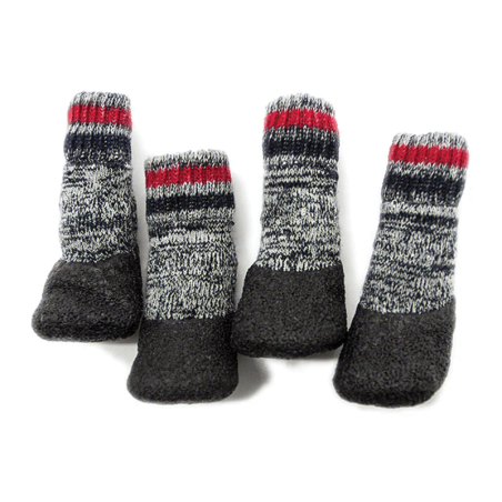 Chaussettes confort antidérapantes et chaudes pour chien et chat