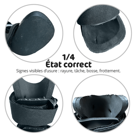 Attelle rigide pour animaux d'occasion : patte arriere