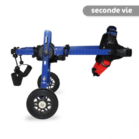 Chariot roulant pour chien handicapé reconditionné mikan