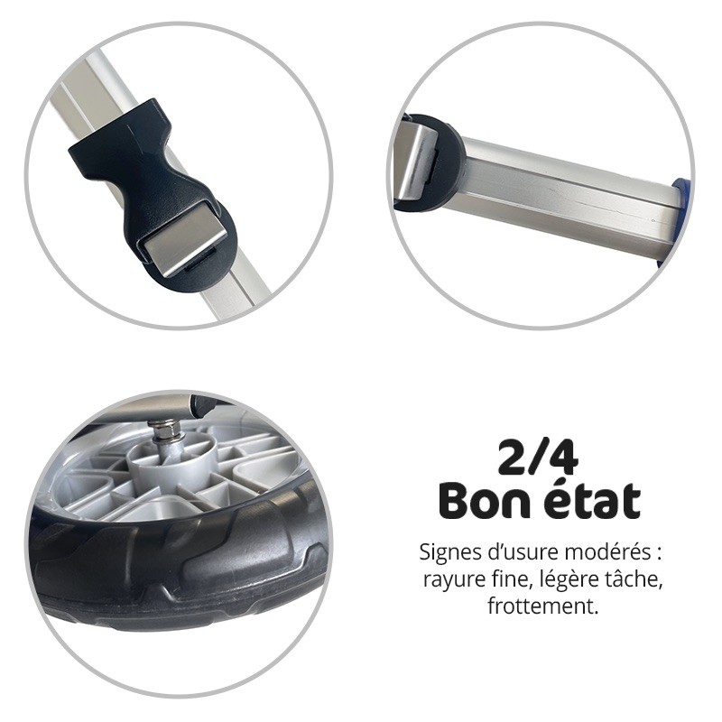 Chariot roulant pour chien handicapé reconditionné mikan