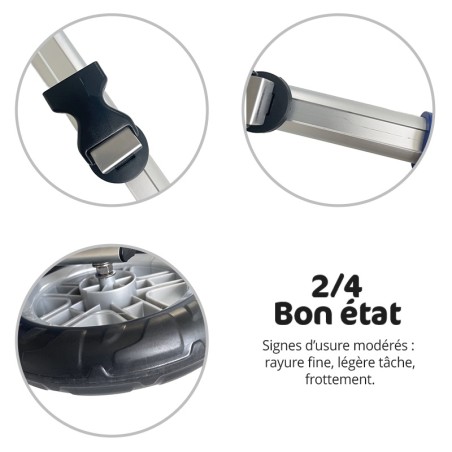 Chariot roulant pour chien handicapé reconditionné mikan