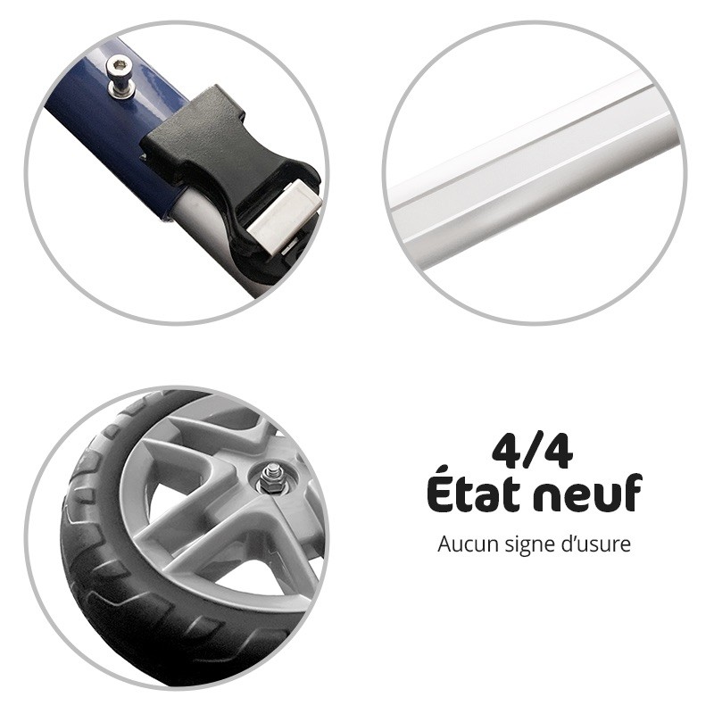 Chariot roulant pour chien handicapé reconditionné mikan