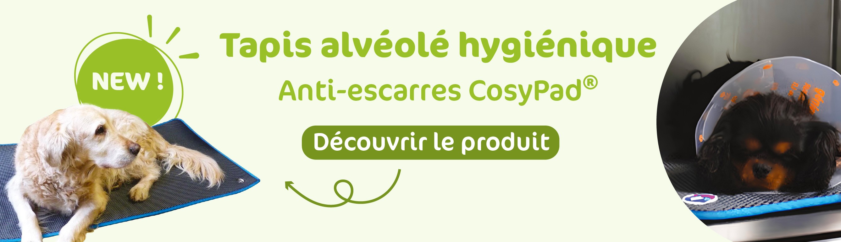 Tapis hygiénique anti escarres
